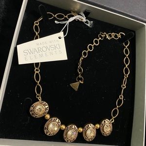 Vintage ermani bulatti Swarovski necklace